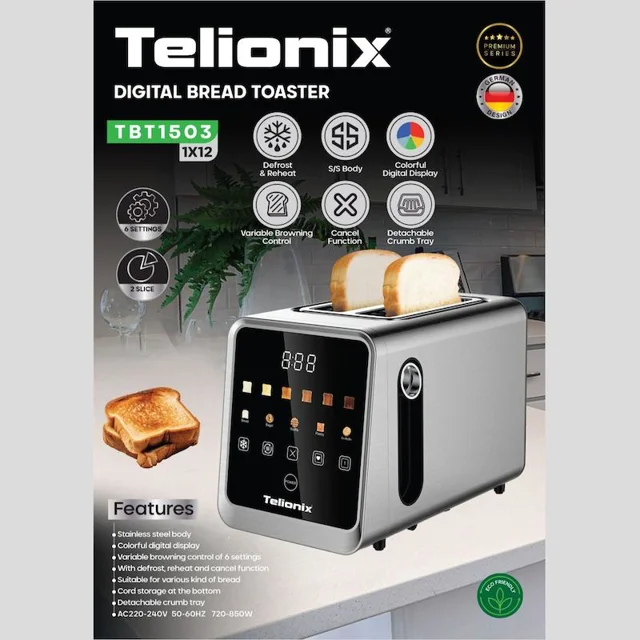 توستر نان تلیونیکس مدل TS-1503